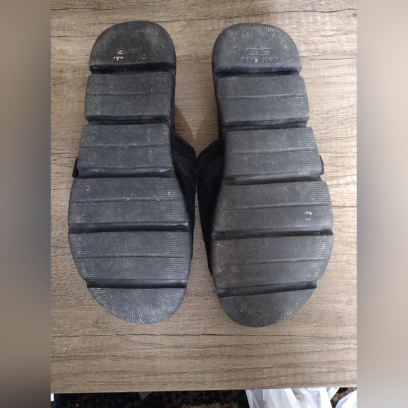 Cole Haan Grand 360 ZeroGrand BlackMens Slides Sandals 11M C35441